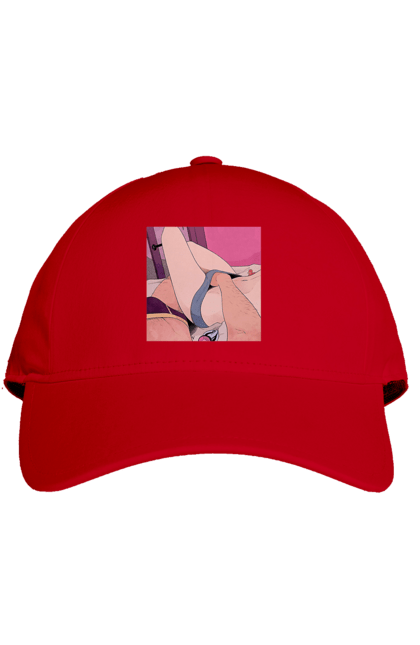 Кепка з принтом "Чоловіча Рука В Жіночих Трусиках". Гра, ліжко, труси. 2070702