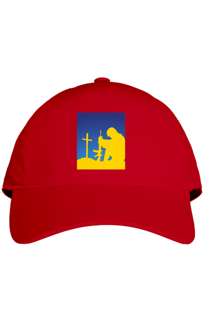 Кепка з принтом "Патріот". Патриот, патриотизм, победа, свобода, украина, украинец. 2070702