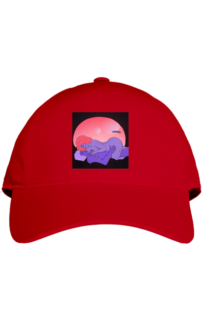 Кепка с принтом Инопланетяни Девушка И Парень. Голые, девушка, парень. 2070702