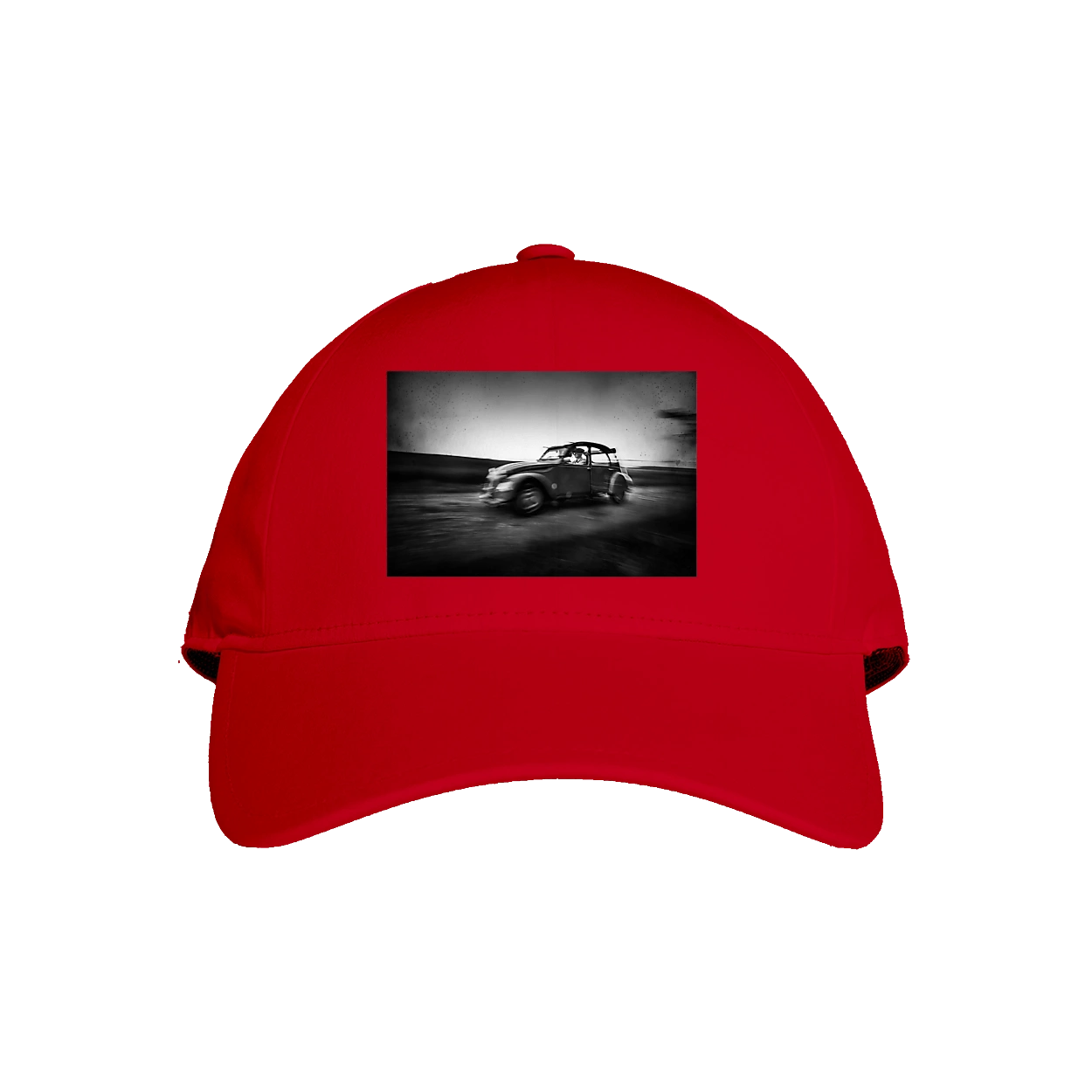 Retro car black and white