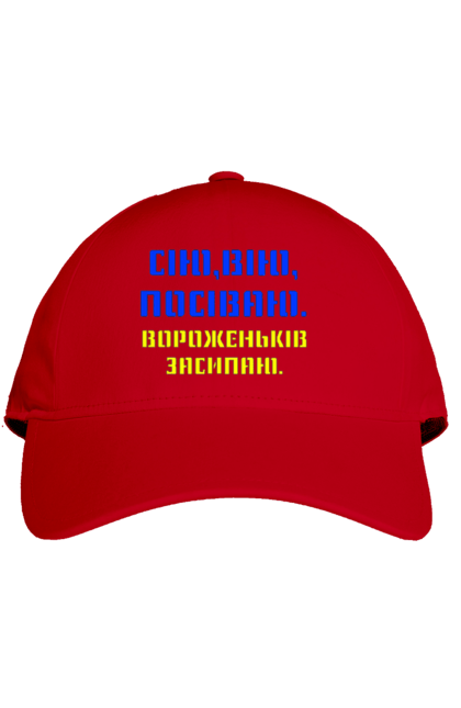 Кепка з принтом "Геть путло!!!". Ганьба, героям слава, геть, путін, слава україні. 2070702