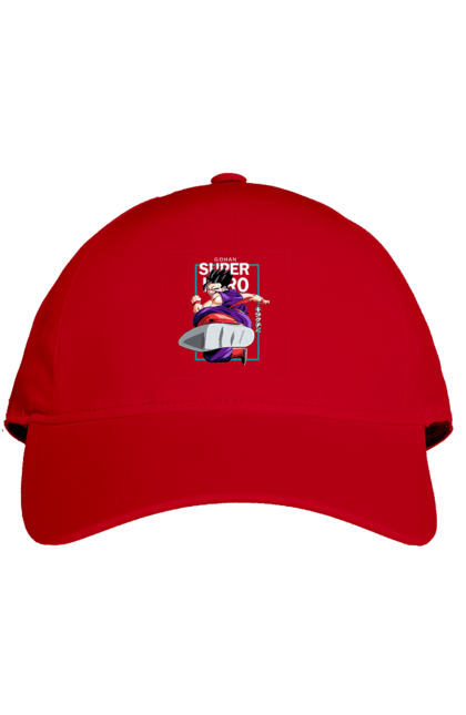 Cap with prints Dragon Ball Gohan. Anime, dragon ball, dragon ball superhero, gohan, manga, son gohan, tv series. 2070702