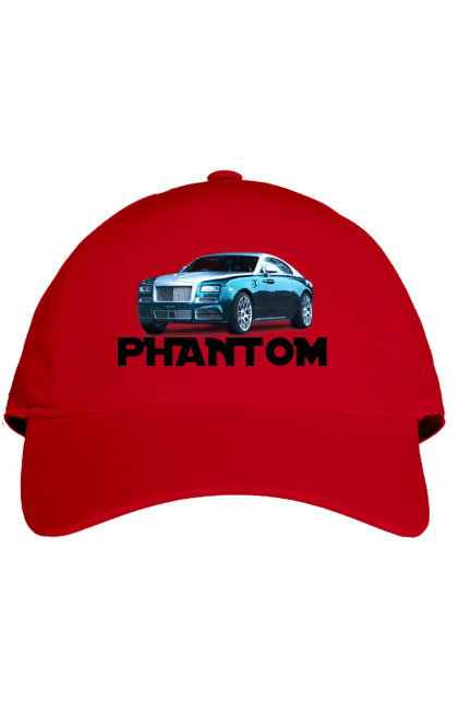 Кепка з принтом "Ролс ройс". Авто, автомобіль, люкс клас, ролс ройс, седан, фантом. 2070702