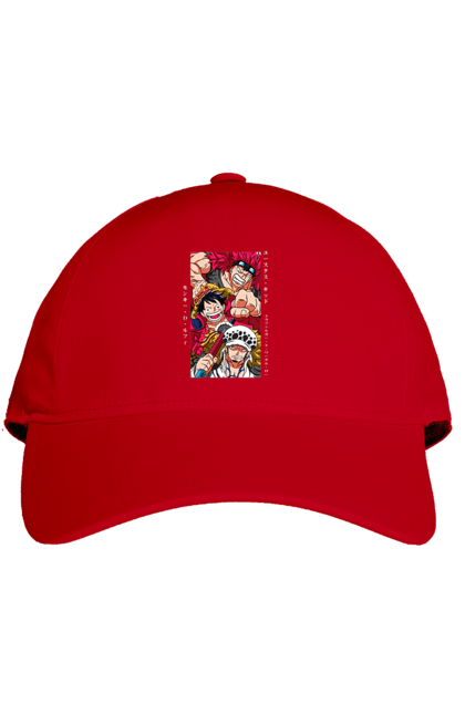 Cap with prints One Piece Luffy. Anime, luffy, manga, monkey de luffy, one piece, pirates. 2070702