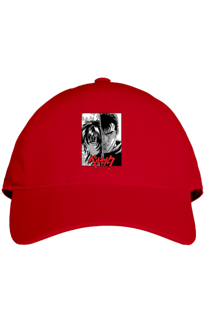 Cap with prints Berserk. Anime, berserk, griffith, guts, kentaro miura, manga. 2070702