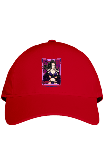 Cap with prints One Piece Nico Robin. Anime, devil child, manga, nico robin, one piece, straw hat pirates. 2070702