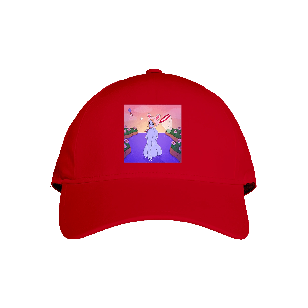 Purple Girl On The Hunt