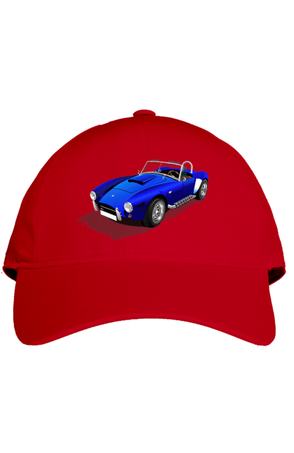 Кепка з принтом "Автомобіль". Авто, автомобиль, класика, старовинна машина, старовинний. 2070702