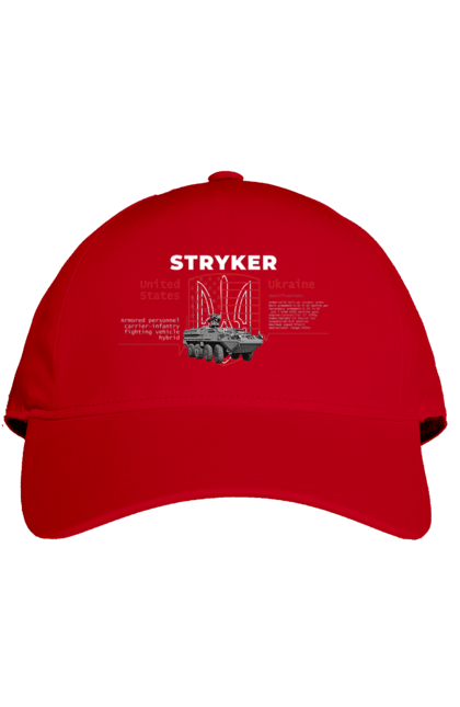 Кепка з принтом "Stryker". F16, nasams, stryker, zuzana, гаубиця, два герби, залужний, сюзанна. 2070702