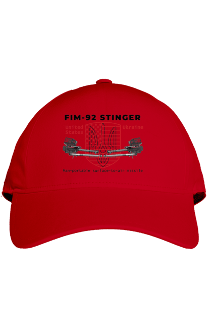 Кепка з принтом "Stinger". F16, nasams, stinger, zuzana, гаубиця, два герби, залужний, сюзанна. 2070702