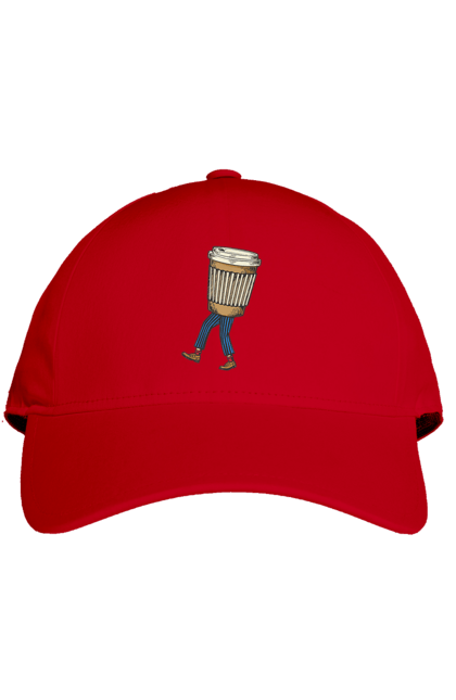 Кепка з принтом "Людина Кава". Кава. 2070702