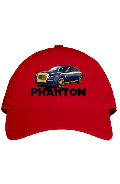 Кепка з принтом "Ролс ройс". Авто, автомобіль, люкс клас, ролс ройс, седан, фантом. 2070702