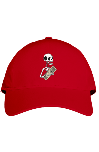 Кепка з принтом "Вічний кодер". Ай ті, айтішник, бінарний, код, програміст, розробник, хакер. 2070702