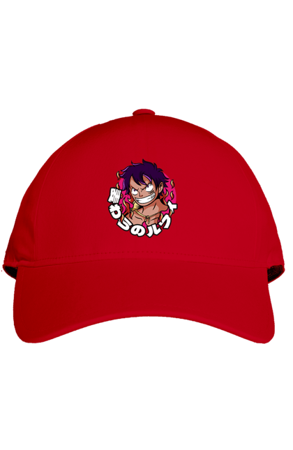 Cap with prints One Piece Luffy. Anime, luffy, manga, monkey de luffy, one piece, pirates. 2070702