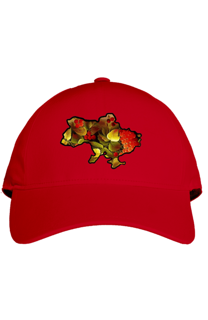 Кепка з принтом "Справжня Україна". Барви, квіти, кольору, краса, листя, настрій, україна. 2070702