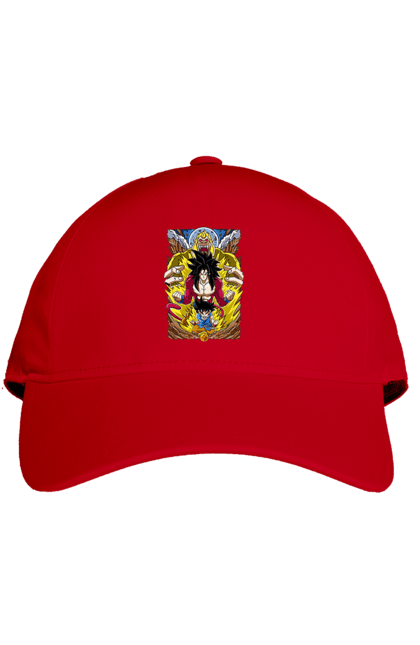 Cap with prints Dragon Ball. Anime, dragon ball, goku, manga, tv series, vegeta. 2070702