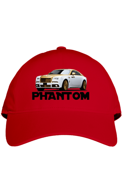 Кепка з принтом "Ролс ройс". Авто, автомобіль, люкс клас, ролс ройс, седан, фантом. 2070702