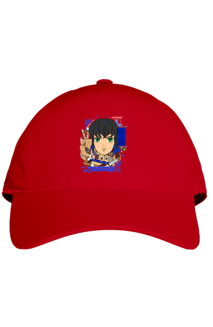 Cap with prints Demon Slayer Inosuke. Anime, demon slayer, inosuke, inosuke hashibira, kimetsu no yaiba, manga. 2070702