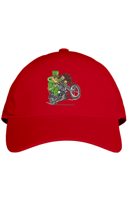 Cap with prints Patrick On A Motorcycle. Holiday, motorcycle, patrick. 2070702