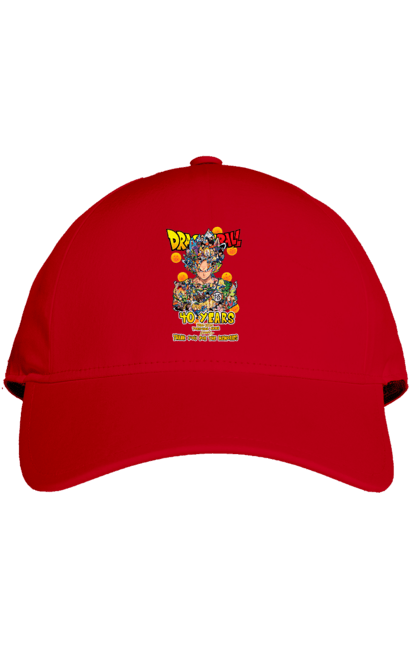 Cap with prints Dragon Ball. Anime, dragon ball, goku, manga, tv series, vegeta. 2070702