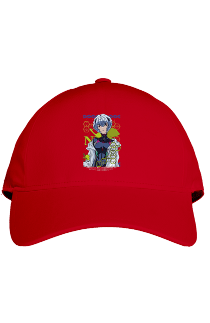 Cap with prints Evangelion Rei. Anime, evangelion, eve, kaoru, manga, rei ayanami, shinji. 2070702