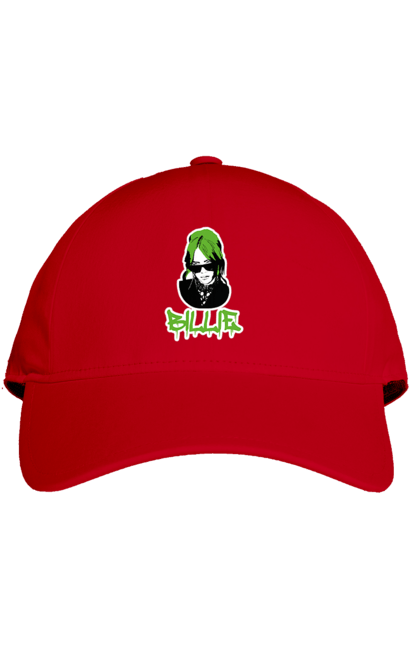 Кепка з принтом "Billie Eilish". Активістка, біллі айліш, мизукант, права, співачка, тварини. 2070702