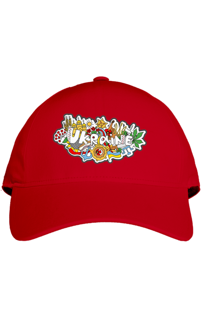 Кепка з принтом "Україна". Народи, символіка, україна. 2070702
