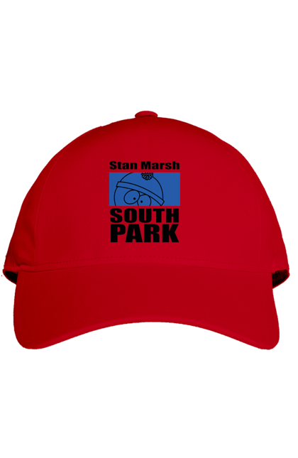 Cap with prints South Park Stan Marsh. Cartoon series, south park, stan, stan marsh. 2070702