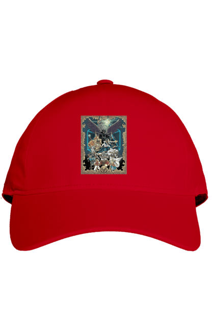 Кепка з принтом "Легенда вокс машина". Вокс, вокс машина, машина, мультсериал, приключения, сериал, фентезі. 2070702