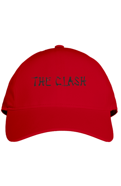 Cap with prints The Clash. Clash, dub, group, music, punk, punk rock, reggae, rock, rock`n`roll. 2070702