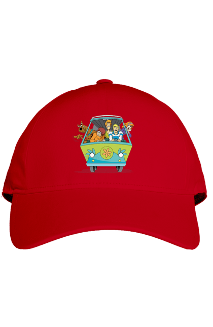 Кепка з принтом "Скубі Ду, Машина". Авто, мультик, скубі ду, собака. 2070702