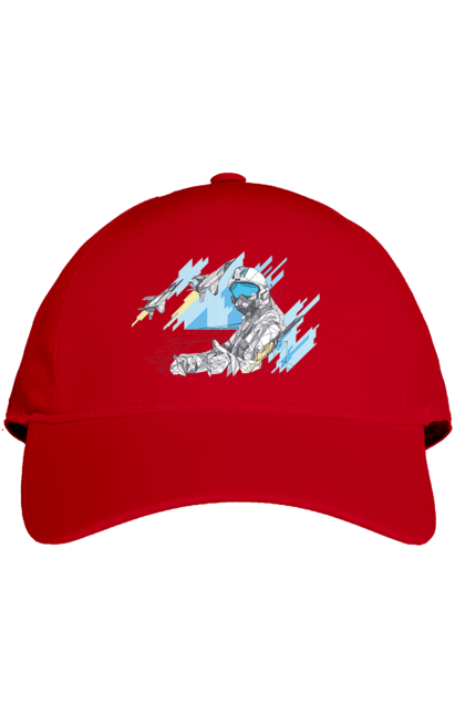 Кепка з принтом "Слава збройним силам України". День захисника, день захистиць, марка, подяка, слава зсу, укрпошта. 2070702