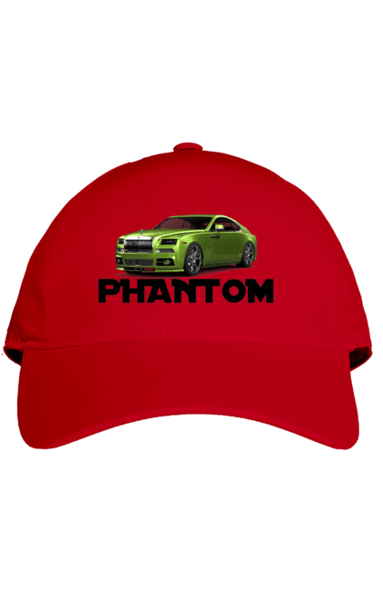Кепка з принтом "Ролс ройс". Авто, автомобіль, люкс клас, ролс ройс, седан, фантом. 2070702