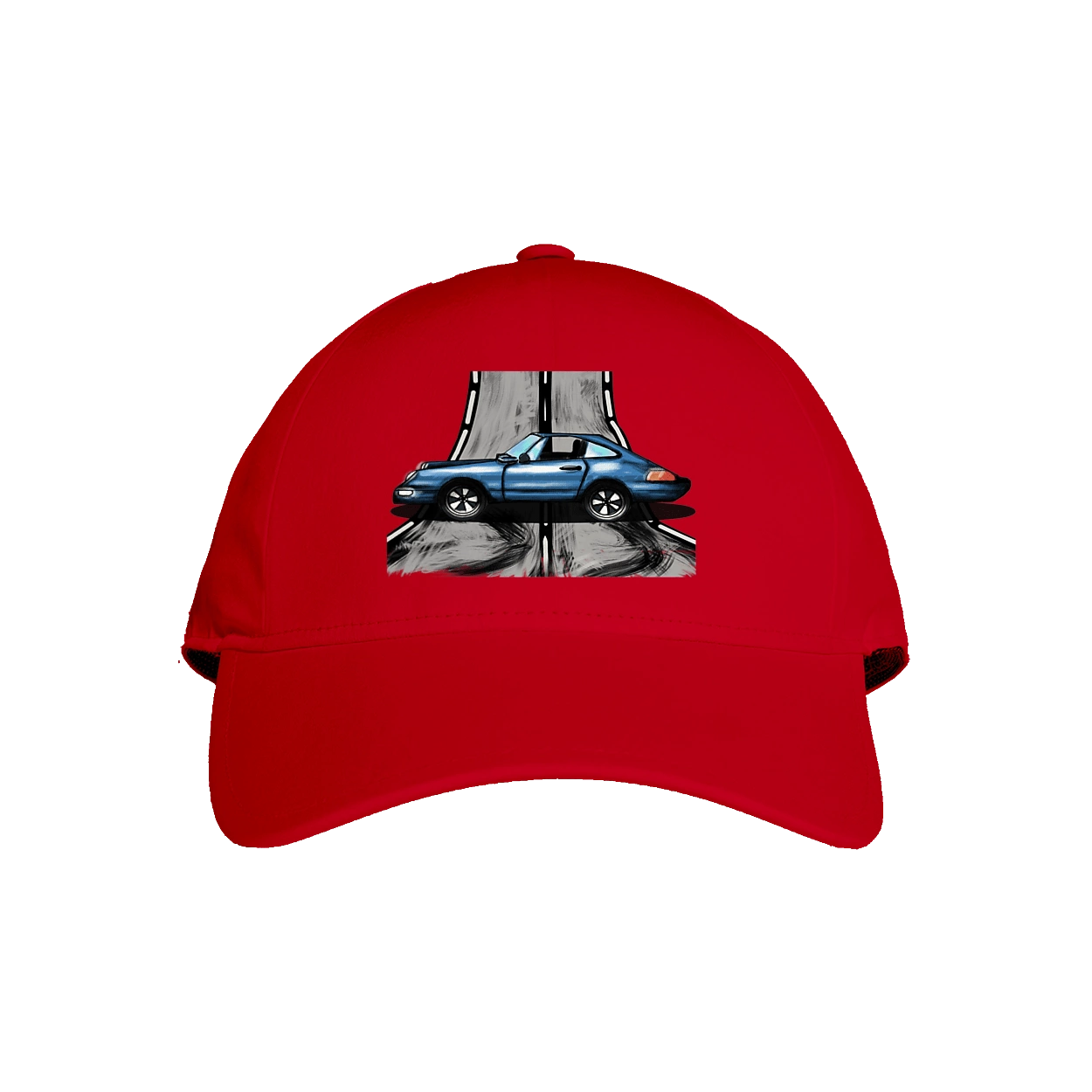 Sports Car On The Road