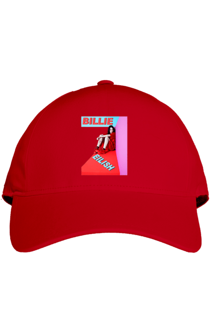 Кепка з принтом "Біллі Айліш". Біллі айліш, логотип біллі айліш, принт біллі айліш, співачка біллі айліш. 2070702