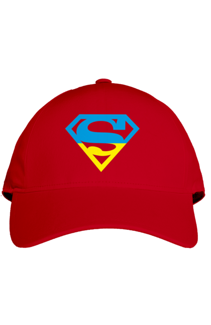 Кепка з принтом "Україна супер". Символіка, супер, україна. 2070702