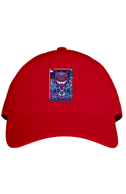 Cap with prints Pokemon Gengar. Anime, fushigibana, games, gengar, nintendo, pokemon, pokemon go. 2070702