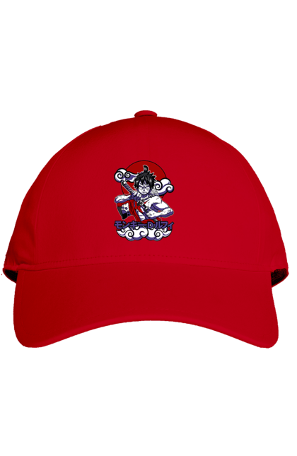 Cap with prints One Piece Luffy. Anime, luffy, manga, monkey de luffy, one piece, pirates. 2070702