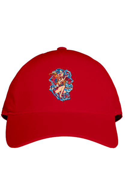 Cap with prints One Piece Nami. Anime, cat burglar, manga, nami, one piece, straw hat pirates. 2070702