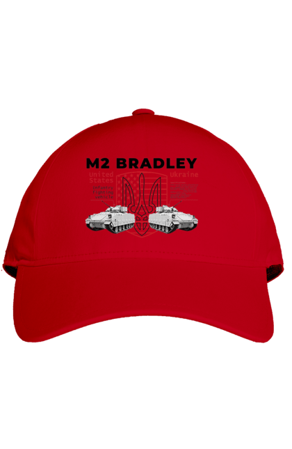 Кепка з принтом "M2 Bradley". F16, m2 bradley, nasams, zuzana, гаубиця, два герби, залужний, сюзанна. 2070702