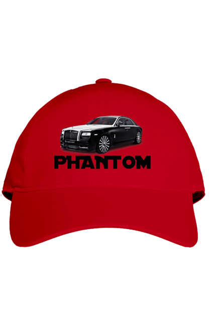 Кепка з принтом "Ролс ройс". Авто, автомобіль, люкс клас, ролс ройс, седан, фантом. 2070702