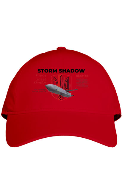 Кепка з принтом "Storm Shadow". F16, nasams, storm shadow, zuzana, гаубиця, два герби, залужний, сюзанна. 2070702