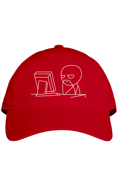 Кепка з принтом "Програміст". Angular, c, css, html, it, javascript, jquery, php, python, react, svelt, vue, айтишник, айті, гумор, код, кодувати, прогер, програміст, програмісти, ти ж, ти ж програміст, тиж програміст. 2070702