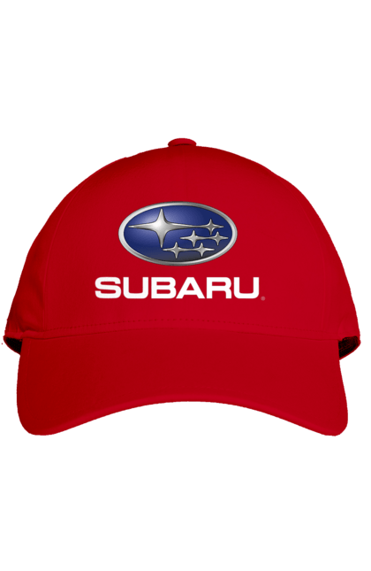 Кепка з принтом "Subaru". Авто, логотип, субару. 2070702