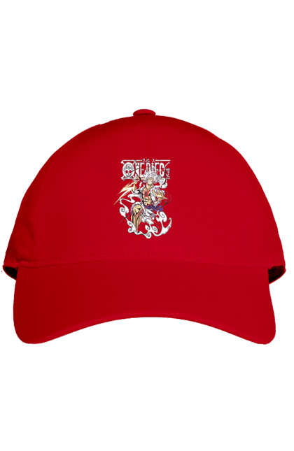 Cap with prints One Piece Luffy. Anime, luffy, manga, monkey de luffy, one piece, pirates. 2070702