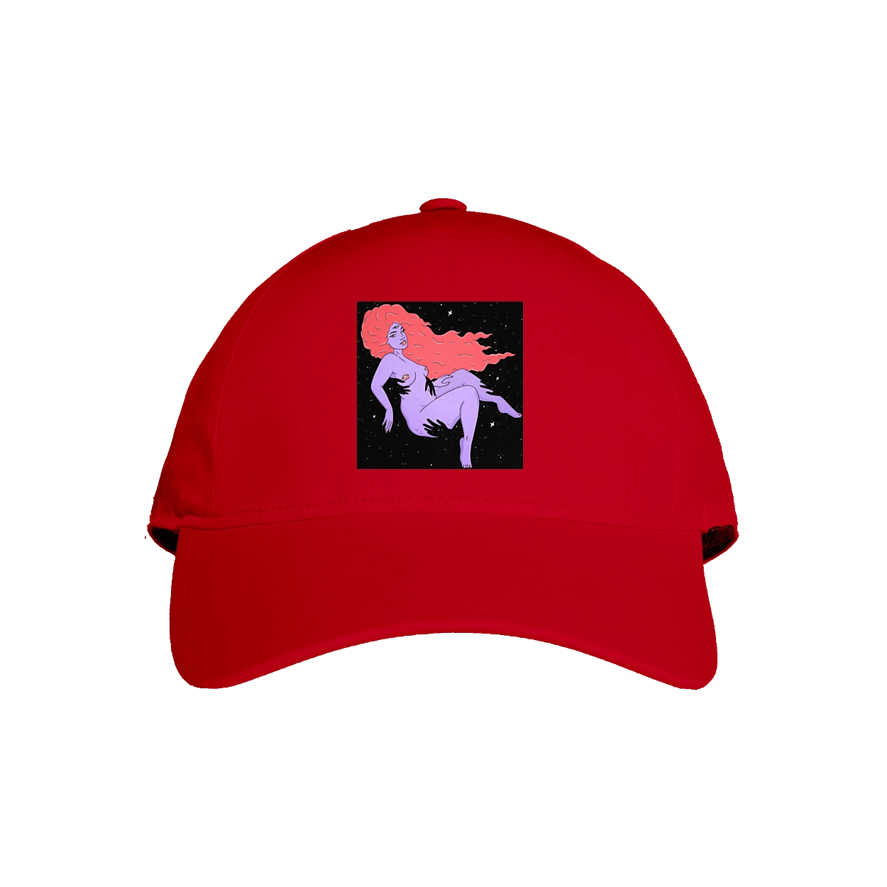 Purple Girl In Black Dire