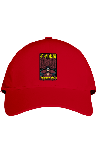 Cap with prints Naruto Hashirama. Anime, character, hashirama, hashirama senju, hokage, manga, naruto, ninja, tv series. 2070702