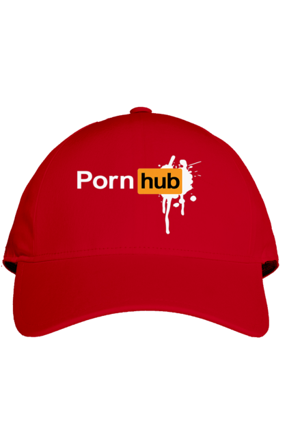 Кепка з принтом "Porn hub". Гумор, зсу хаб, порно хаб, порнохаб, приколы. 2070702