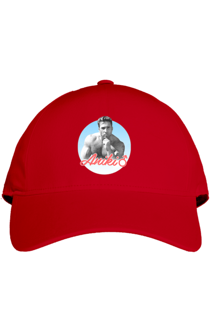 Кепка з принтом "Біллі Херрінгтон". Аніки, біллі, біллі херрінгтон, гачі, гачімучі, гумор, прикольна, херрінгтон. 2070702