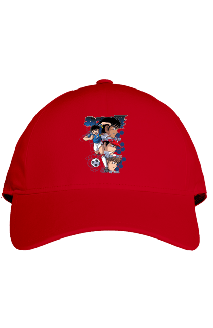 Cap with prints Captain Tsubasa. Anime, captain tsubasa, jump, manga, tsubasa oozora. 2070702